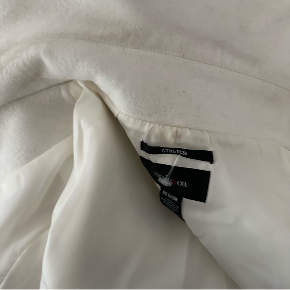 Style & co white jacket size medium - Picture 7 of 10